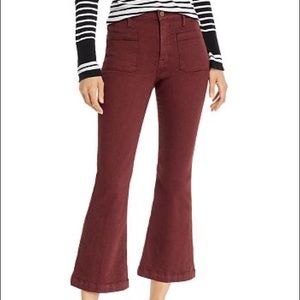 A&F Cropped Flare Jean